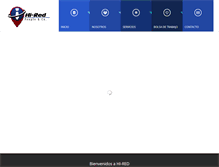 Tablet Screenshot of hi-red.com